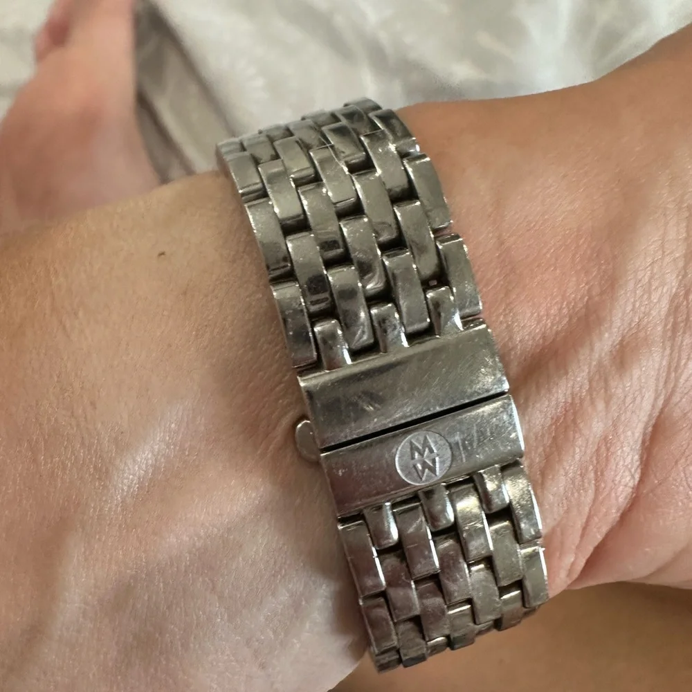 Michele mother of pearl Deco Watch - Picture 5 of 7